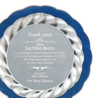 金属製デコレーション皿